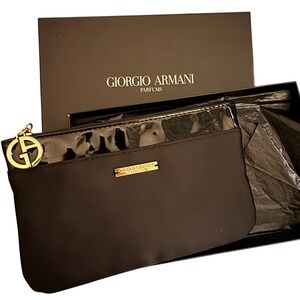 Giorgio Armani Parfums Makeup Bag – The Fancy-Zippered Life Starter Pack